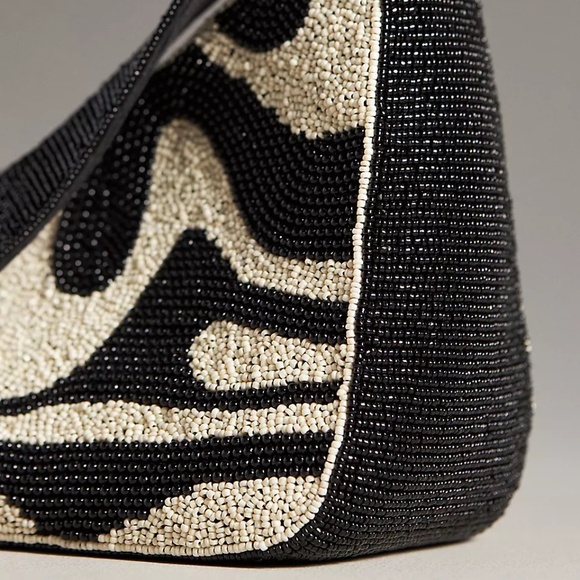 Asymmetric Beaded Shoulder Bag by Anthropologie - Picture 5 of 5